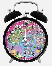 Shopkins Alarm Desk Clock 3.75" Home or Office Decor E487 Nice For Gift