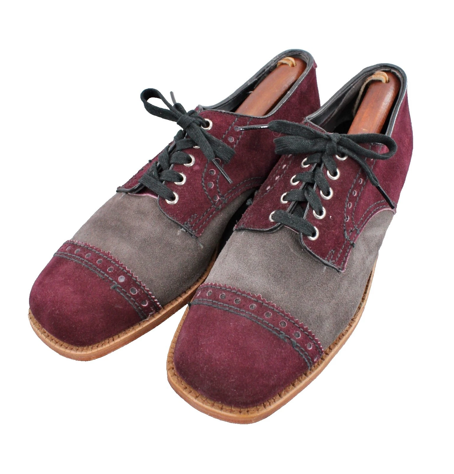 Мужские замшевые винтажные туфли Disco