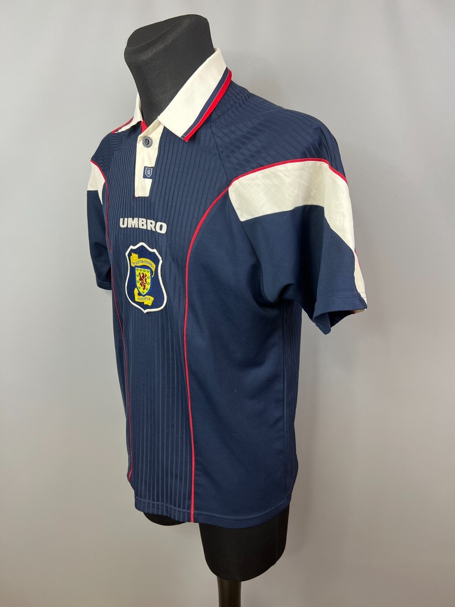 SCOTLAND 1996 1998 HOME SHIRT FOOTBALL SOCCER JERSEY UMBRO SCOTLAND 1996 1998 HOME SHIRT FOOTBALL SOCCER JERSEY UMBRO