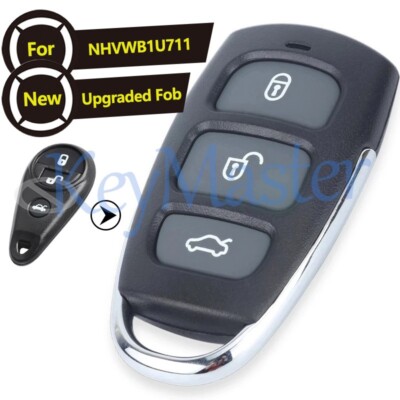 Upgraded Remote Key Fob 4 Buttons for Subaru Outback Forester Legacy NHVWB1U711