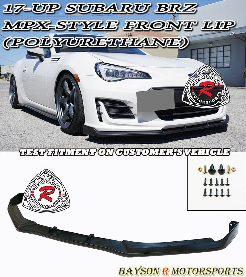 2017-2021 Subaru BRZ MPX-Style Front Lip Fits 17-21 | Black