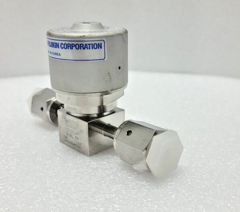 TKF TK-Fujikin Diaphragm Valve O.P. 0.4~0.6 Mpa S4PDVN-VF TKF TK-Fujikin Diaphragm Valve O.P. 0.4~0.6 Mpa S4PDVN-VF