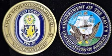 FFG-39 USS DOYLE - Navy Challenge Coin