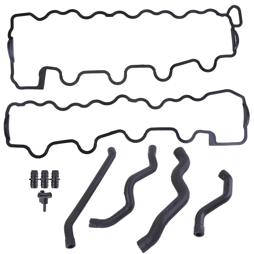 Valve Cover Gasket &Crank Case Hose Kit For Mercedes-Benz W163 W202 1179901578 - Image 4 of 4