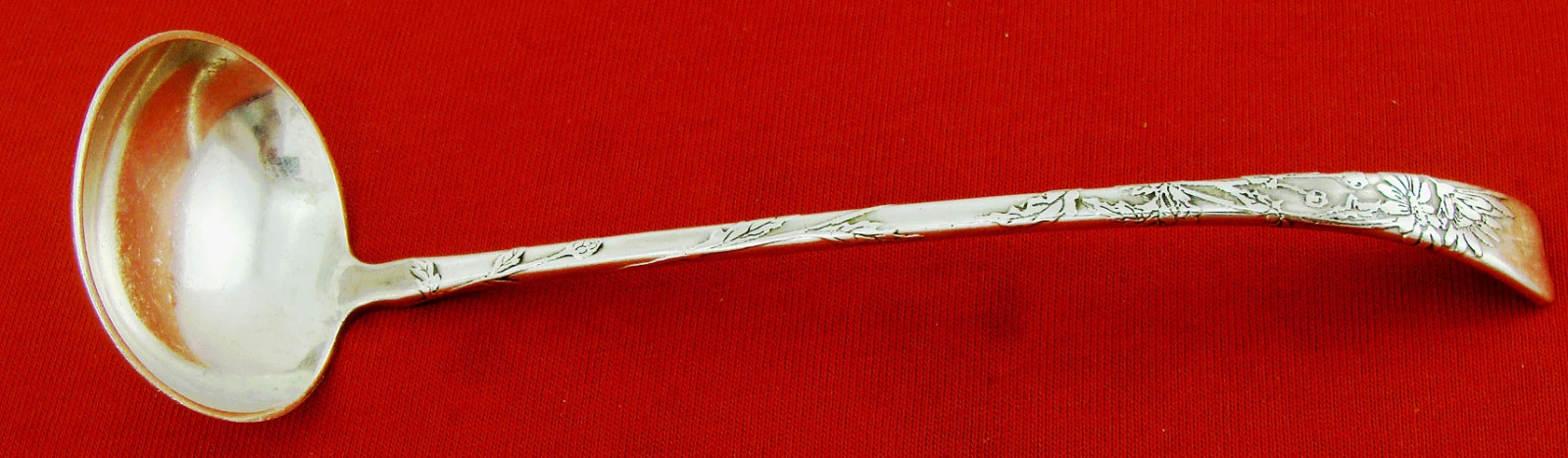 LAP OVER EDGE By Tiffany & Co. Sterling Silver SAUCE LADLE, No Mono