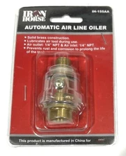  Air Line Oiler IH-155AA Brass 1/4" Iron Horse Aromatic