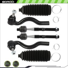 For 2011-2015 Dodge Durango 2011-2015 Jeep 6pcs Grand Cherokee Front Tie Rod End