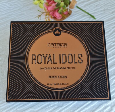 Catrice ROYAL IDOLS 30 Colour Eyeshadow Palette BRONZE & CORAL Lidschatten 26,4g