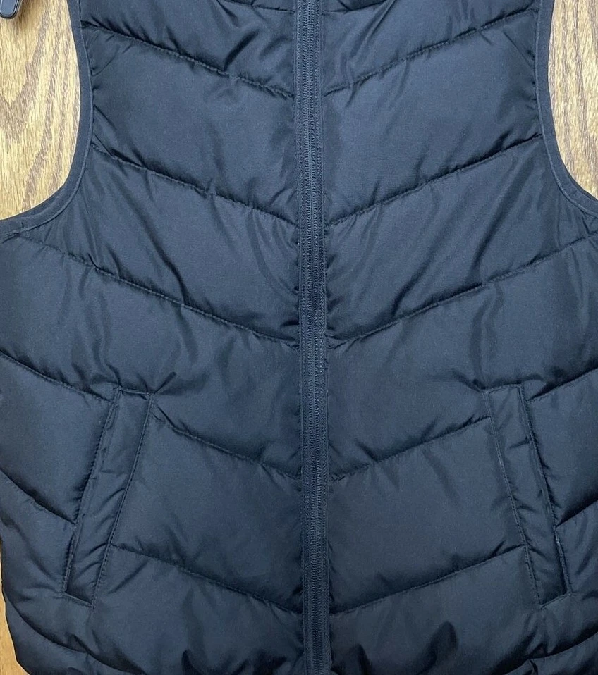 Жилет пуховик Xersion женский размер маленький милый черный на молнии - Изображение 4 из 4