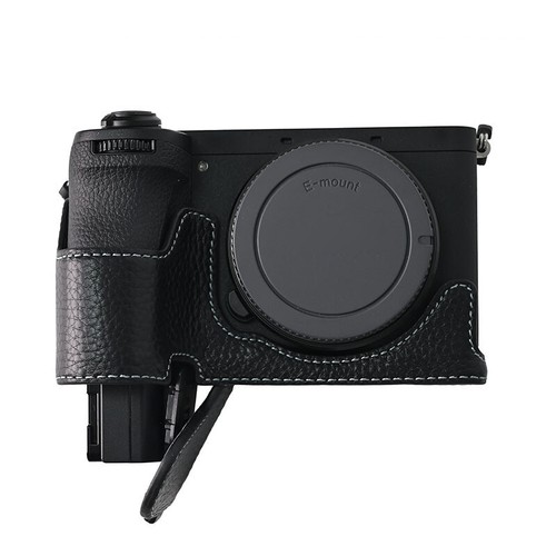 Echt Echt Leder Half Case für Sony A6700 Kamera Schutz Griff - Bild 7 von 46