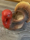 Vintage Thanksgiving Turkey Table Centerpiece Vase — photo 1