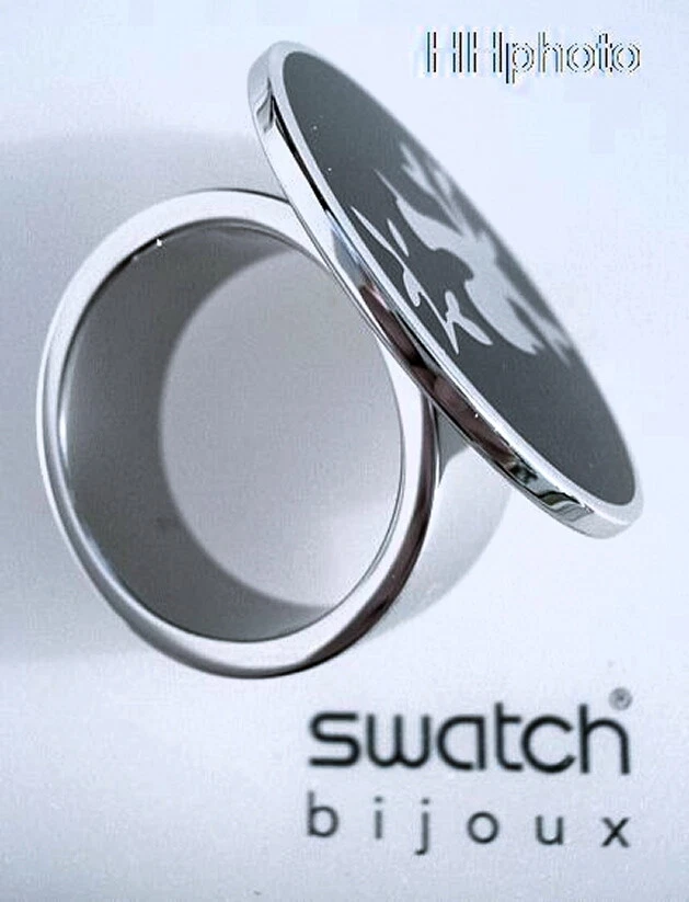 Swatch Stainless Steel Pearl Ring | Pearl ring, Pearls, Swatch