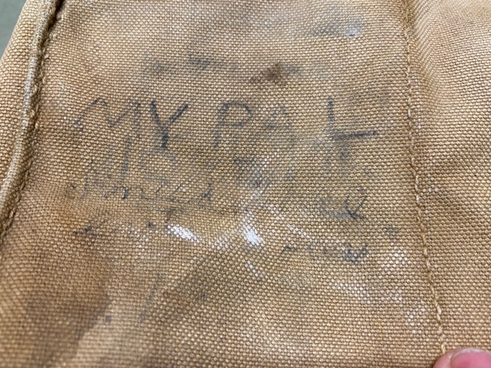 WWI US M1917 BRITISH & US ARMY SBR GAS MASK & CARRY BAG