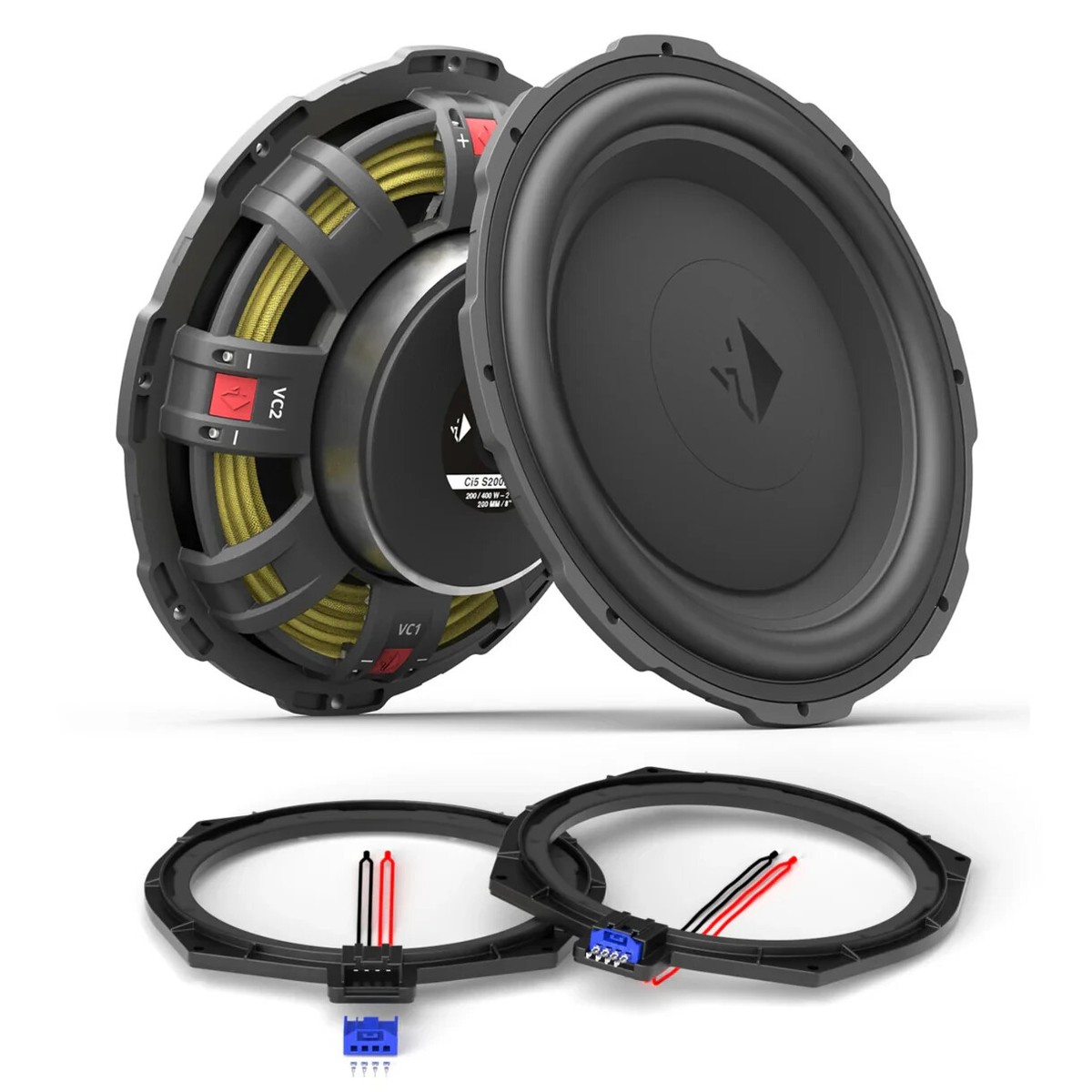 Helix Ci5 S200FM-D2 BMW Mini Underseat Woofers 8