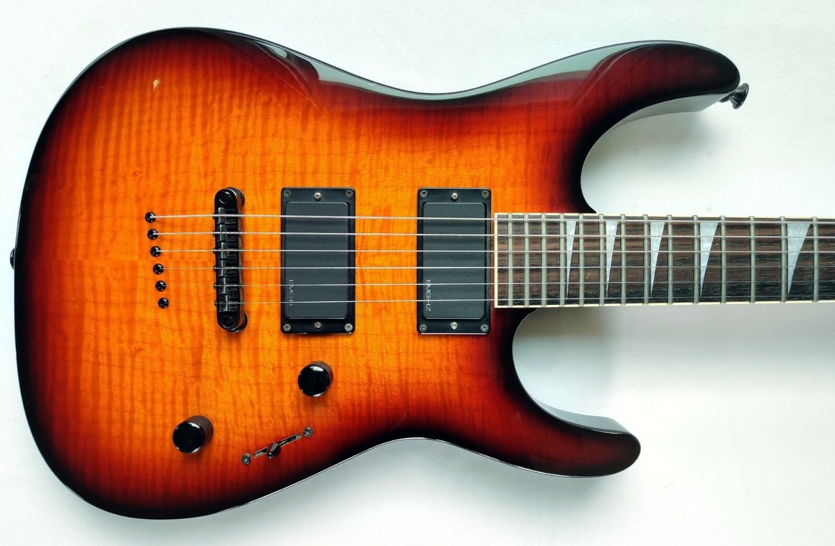 Jackson DXMGT-BSC Dinky Electric Guitar MIJ Sunburst EMG Jackson DXMGT-BSC Dinky Electric Guitar MIJ Sunburst EMG