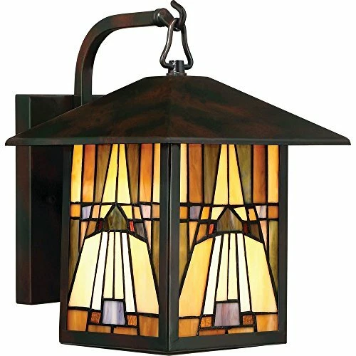 Quoizel One Light Outdoor Wall Lantern TFIK8409VA, Medium, Valiant Bronze - Picture 1 of 1
