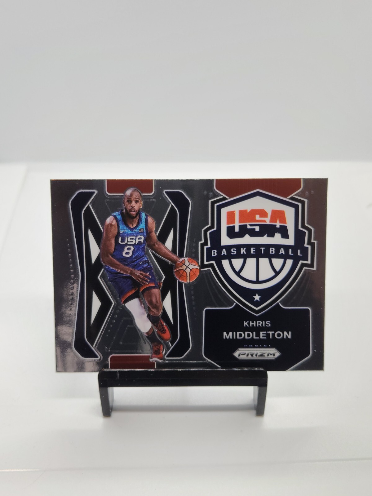 2021-22 Panini Prizm Khris Middleton USA Basketball Milwaukee Bucks #5