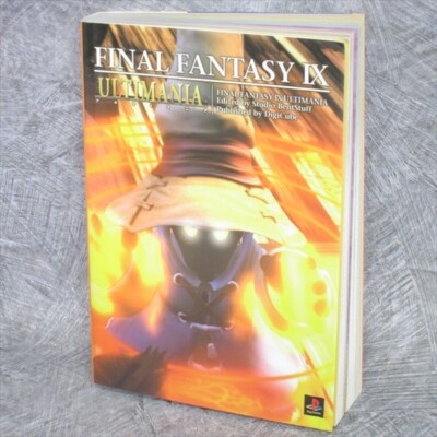 FINAL FANTASY IX 9 Ultimania Guide Fan Sony PlayStation Japan Book