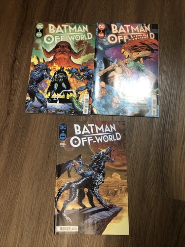 DC Comics 2023-25 Batman Off-World #1-3 Jason Aaron Doug Mahnke
