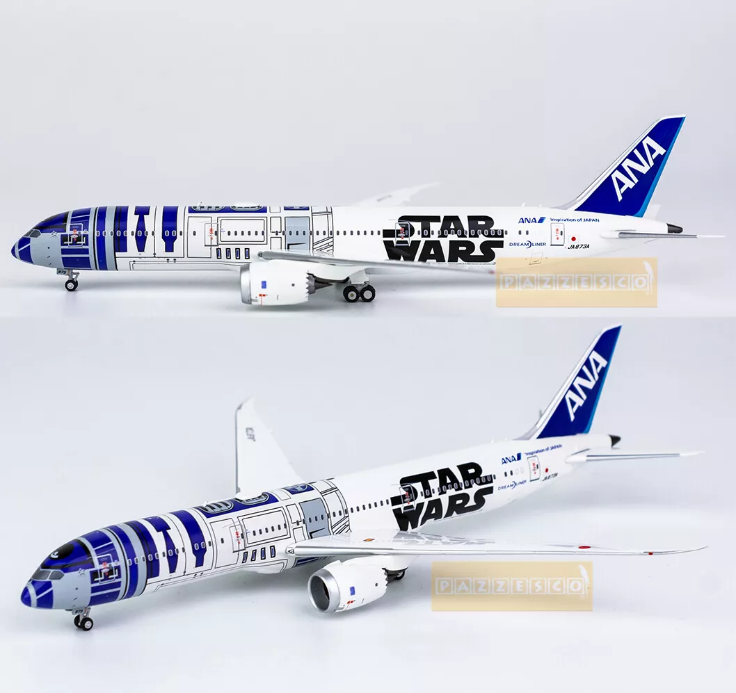 Boeing 787 9 All Nippon Airways Ana Star Wars R2 D2 JA873A 1:400 NG model