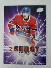 2019-20 Upper Deck Pure Energy Max Domi Hockey Card #PE-6 Montreal Canadiens