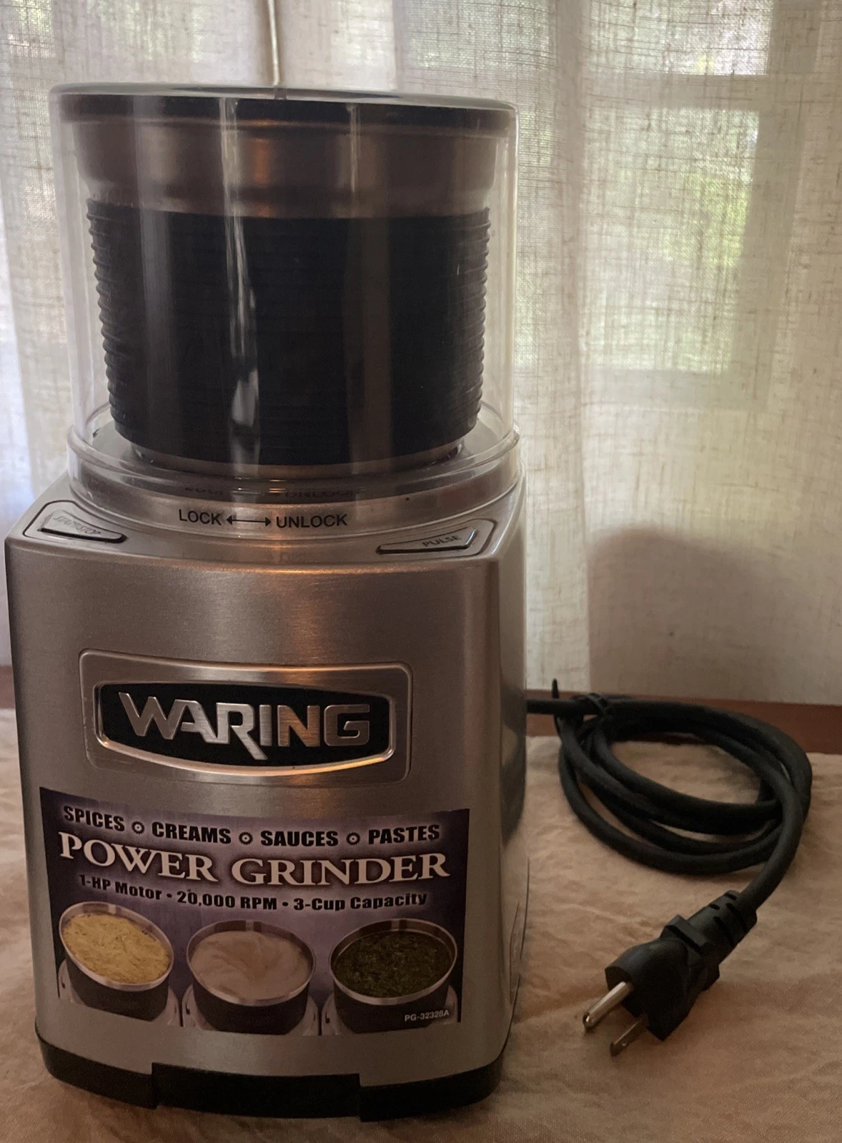 Waring WSG60 Professional Spice Grinder 3 Cup Capacity with 20,000 RPM
Opens in a new window or tab