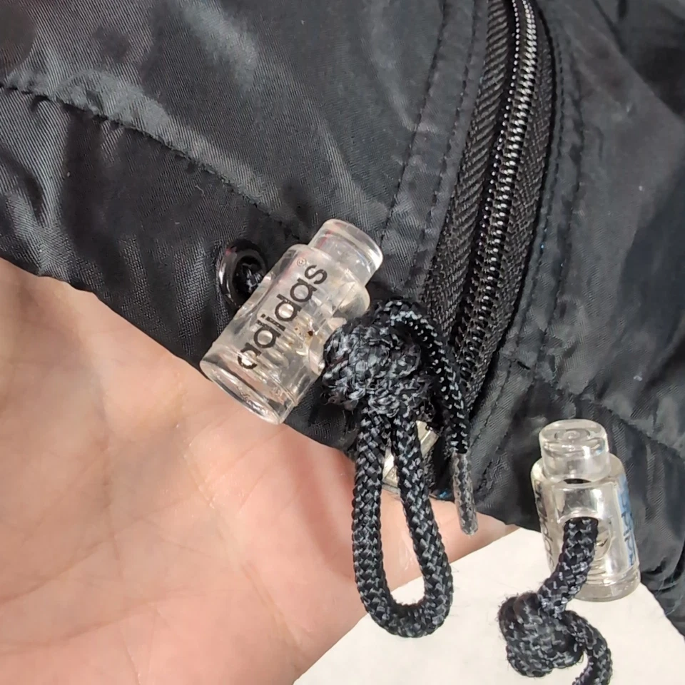 Vintage Adidas 1990's Original Neon Retro Track Jacket Men's Size Large - image 3 of 4