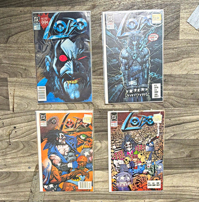 DC Comics Lobo Lot of 4 Comic Books - Keith Giffen, Alan Grant, Bisley