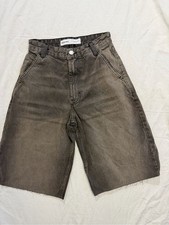 Bershka NWOT Raw-Hem Denim Shorts size 00