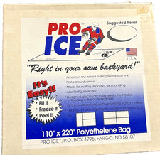 PRO ICE 110" x 220" Polyethylene Bag Model 110" x 220" Polyethylene Bag