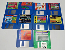 Lot of 10 AMIGA Floppy Disk Games - UNTESTED LOT 6