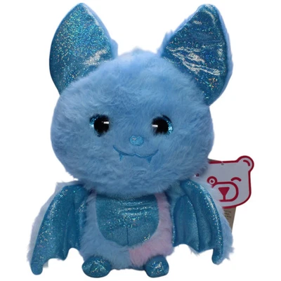 Landahl & Baumann Süße Glitzer-Fledermaus, blau Kuscheltier 18cm Neu