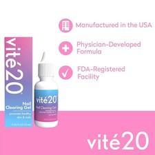 Nail Clearing Gel Supports Healthy Nail and Skin Appearance, repair brittle nail