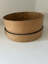 Vintage Wooden Mesh Sieve. Flour Sifter.Kitchen.22.5 cms x 10.5  cms.Bentwood.