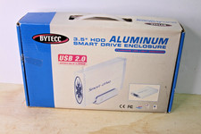 Bytecc 3.5  Mobile Drive HDD Aluminum Smart Drive Enclosure USB 2.0 -NEW