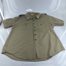 Vintage Boy Scouts of America Official Shirt Short Sleeved Size 2X-LG