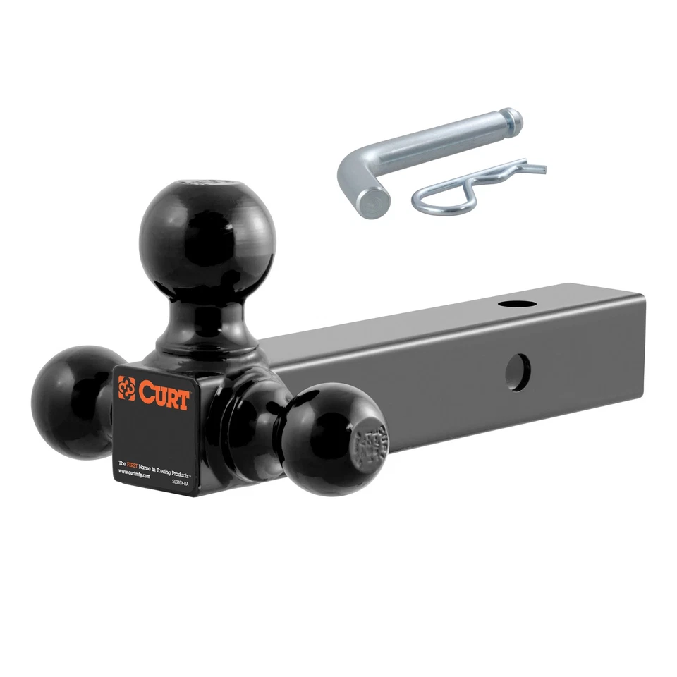 CURT Trailer Hitch Class 3 Multi-Ball Mount Tow Kit for 2004-2005 Ford F-150 - Imagem 3 de 4