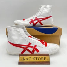 ASICS Wrestling Shoes 1083A001 White/Red EX-EO(TWR900) Successor oki