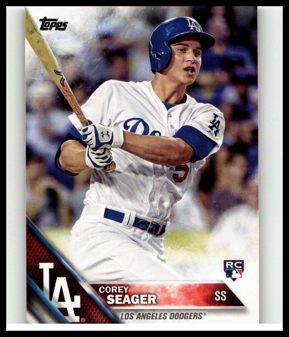 2016 Topps Series One Corey Seager #85 RC Dodgers