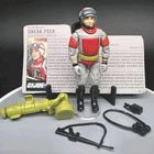 Gi Joe 1987 Sneak Peek 100% Complete w File Card🎤ORIGINAL MIC🎤Vintage ARAH