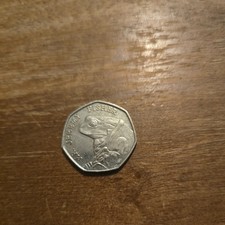 Mr Jeremy Fisher 50p Coin 2017 UK Free P&P