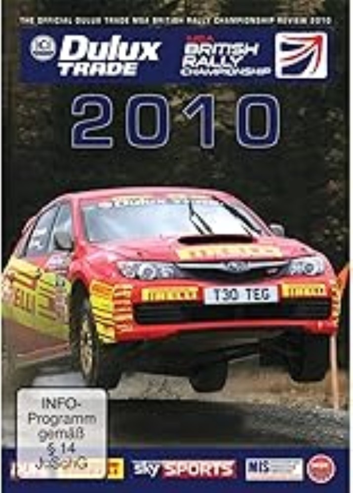 British Rally Championship Review 2010 DVD