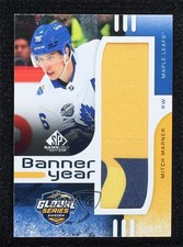 2024-25 SP Game Used 2023 Global Series Sweden Banner Year Relics Mitch Marner