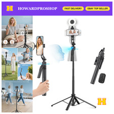 Auto Face Tracking Tripod for iPhone - Adjustable, Lightweight, Perfect for Vlog
