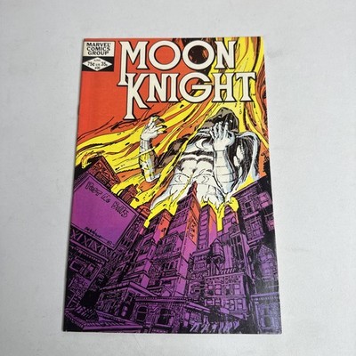 MOON KNIGHT #20 - Marvel Comics Key - Bill Sienkiewicz Cover
