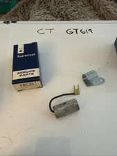 (1) Guaranteed Service Parts Heavy Duty FRC-65S Condenser, Vintage NOS Sold Sep