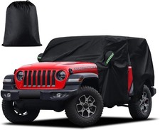 Cab Cover for Jeep Wrangler 2 Door 1987-2025  Top Off Waterproof Windproof