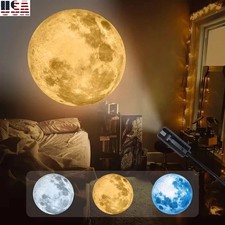 Galaxy Planet Moon Projector Lamp Led 360 Rotating Night Light Usb Powered Us Galaxy Planet Moon Projector Lamp Led 360 Rotating Night Light Usb Powered Us
