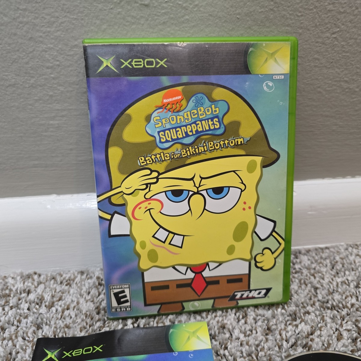 Xbox - xbox★Spongebob Squarepants Battle For Spongebob Squarepants Battle for Bikini Bottom Rehydrated