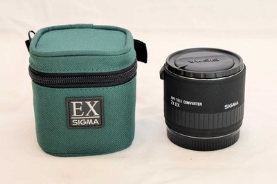 Sigma APO 2x Teleconverter EX DG Lens for Canon EF with Case